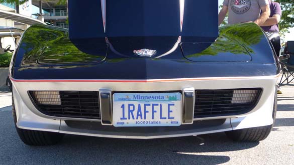 The Corvette Vanity Plates of Bloomington Gold 2017
