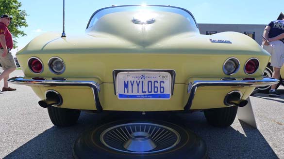 The Corvette Vanity Plates of Bloomington Gold 2017