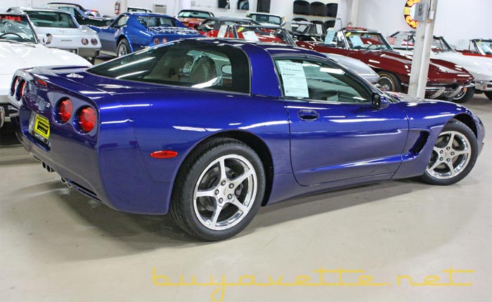 The Last C5 Corvette with 29 Original Miles and an MSO is for sale for $1 Million at BuyAVette.net
