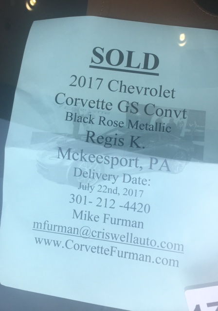 Corvette Deliveries with Mike Furman