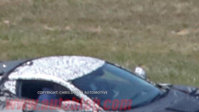 New Spy Photos show C8 Mid Engine Corvette as Engineers Scramble to Cover it