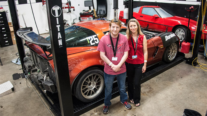 19-Year-Old Cancer Patient Helps With Engine Swap at the National Corvette Museum
