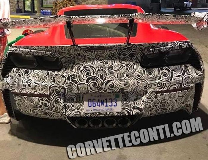 [PICS] 2018 Corvette ZR1 Refueling Offers Close Up Look at Unique Aero Package