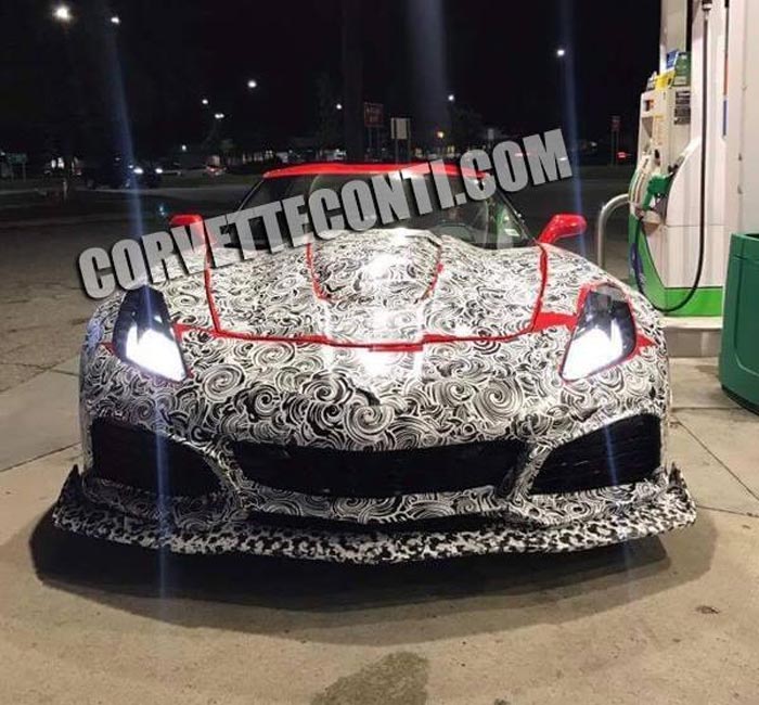 [PICS] 2018 Corvette ZR1 Refueling Offers Close Up Look at Unique Aero Package