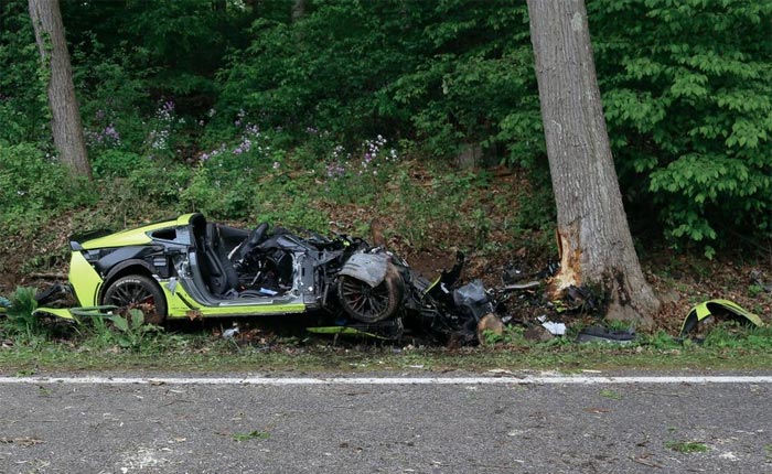 [ACCIDENT] Data Shows Driver of Corvette Z06 Doing 125 MPH Before Slamming into a Tree