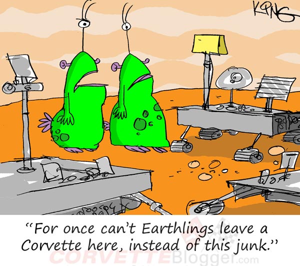 Saturday Morning Corvette Comic: The Ultimate Halftime Show