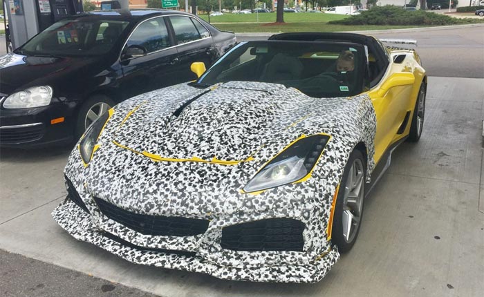 [PICS] Looks Like the 2018 Corvette ZR1 Will Have An Exposed Supercharger