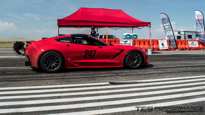 [VIDEO] A 2014 Corvette Claims Title of 'World's Fastest C7' at the Colorado Mile