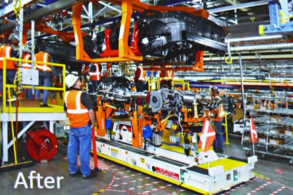 [PICS] First Look at the Corvette Factory's New Assembly Line
