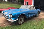 Corvettes on eBay: Barn Find 1958 Corvette With VIN 020