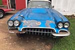 Corvettes on eBay: Barn Find 1958 Corvette With VIN 020