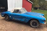 Corvettes on eBay: Barn Find 1958 Corvette With VIN 020