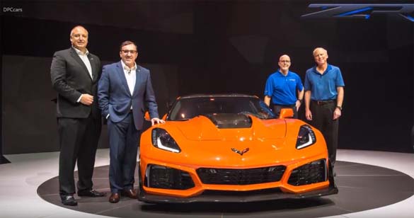 More from the 2019 Corvette ZR1 Reveal in Dubai