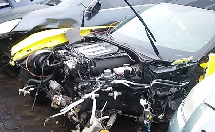 [ACCIDENT] 2016 Corvette Z06 C7.R Convertible Destroyed in Highway Crash