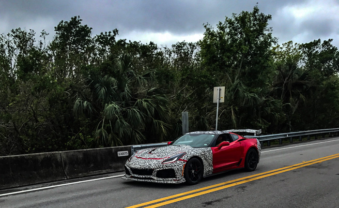 [SPIED] 2019 Corvette ZR1 Convertible Spotted Testing in South Florida