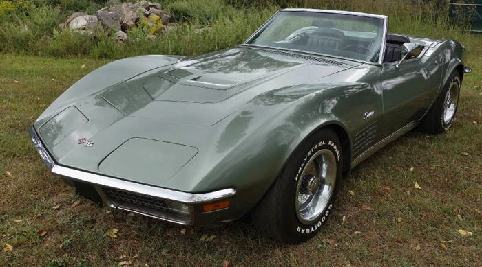 World's Only 1971 Corvette ZR1 Convertible Offered for Sale at Hemmings