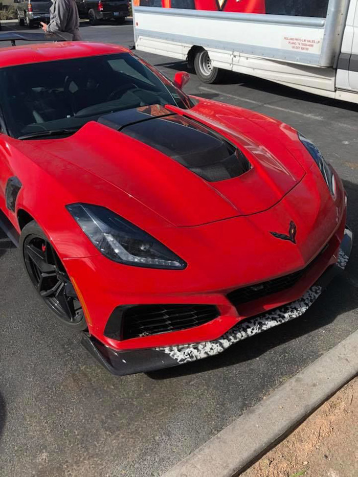[PICS] The 2019 Corvette ZR1 Prototypes Shed Their Camouflage Coverings in Public