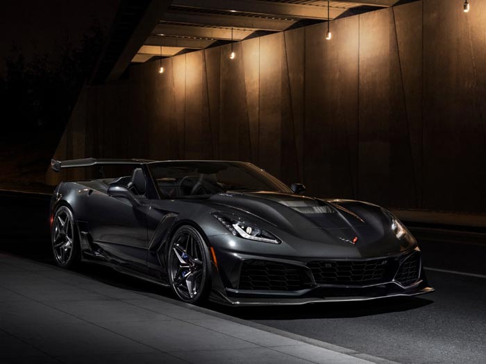 2019 Corvette ZR1 to MSRP starting at $119,995