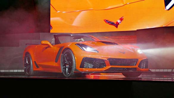 Reveal of the 2019 Corvette ZR1 Convertible from Los Angeles