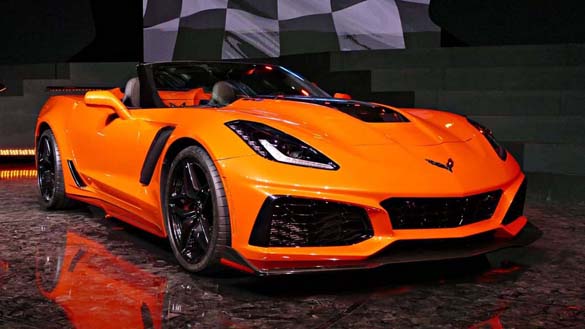 Reveal of the 2019 Corvette ZR1 Convertible from Los Angeles