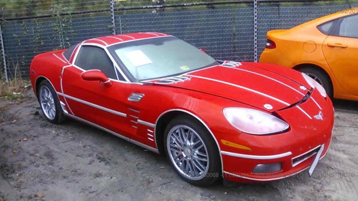 [PICS] Customized 2012 Corvette at Salvage Auction is Full of Surprises