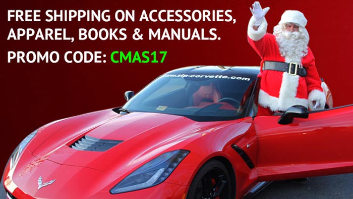 Last chance for Free Shipping on Corvette Gifts from Zip Corvette