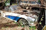 1959 Corvette Found Under the Remains of a Florida Lean-To Shed