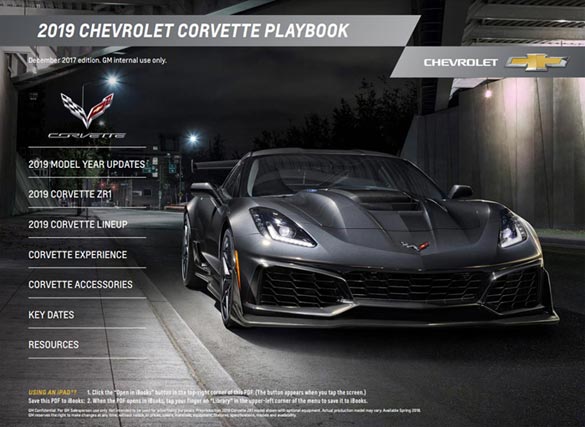 Download the 2019 Corvette Playbook