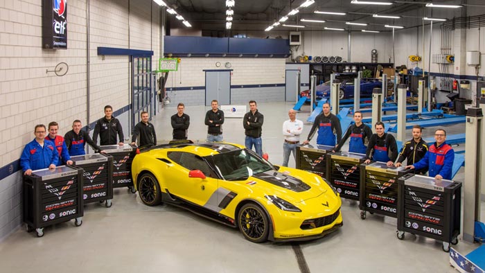 [PICS] European Shop with a Passion for Corvettes Gets Seven SONIC Corvette Racing Toolboxes