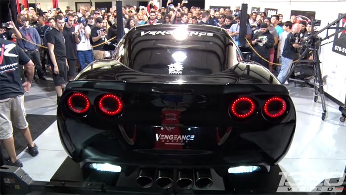[VIDEO] Vengeance Racing's 1250 HP Corvette From Hell on the Dyno