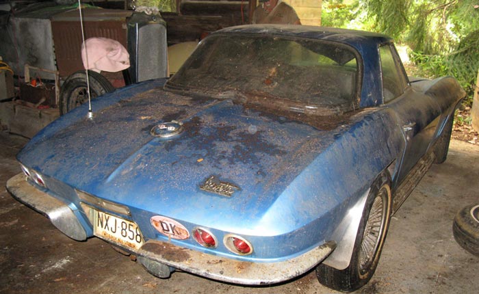 1967 Big Block Corvette Rescued from 35 Year Slumber