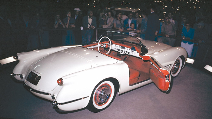 The Corvette Makes Its First Public Appearance Sixty-Nine Years Ago at the GM Motorama in New York City