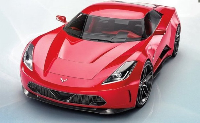 Corvette Body Spotted at GM Battery Lap Powers Rumors of an Electric 'Vette