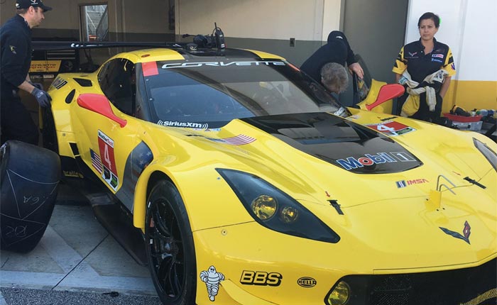 Corvette Racing to Race with Spare Chassis for the No.4 C7.R at the Rolex 24