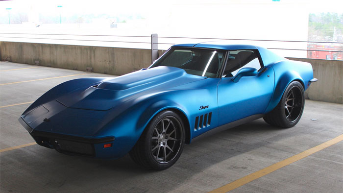 [PICS] Matte Blue 1969 Corvette Stingray on Forgeline Wheels