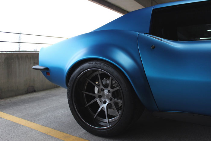 [PICS] Matte Blue 1969 Corvette Stingray on Forgeline Wheels