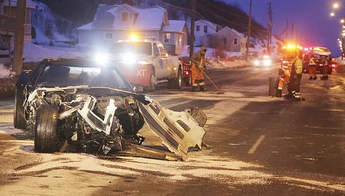 [ACCIDENT] Police Seek Driver of a Corvette in Three Car Crash