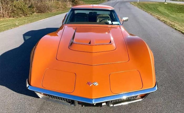 1972 Corvette in Ontario Orange