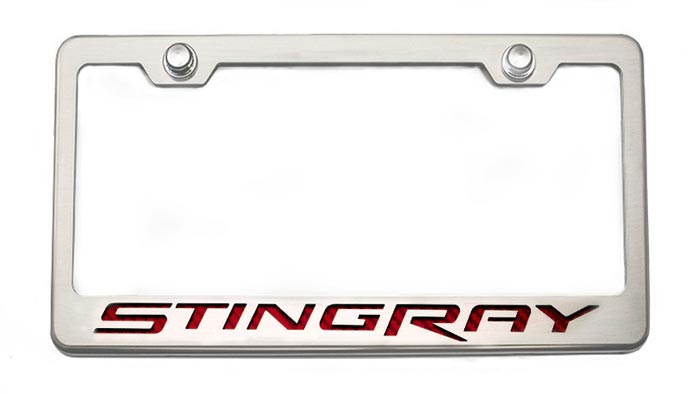 American Car Craft's Stingray License Plate Frames