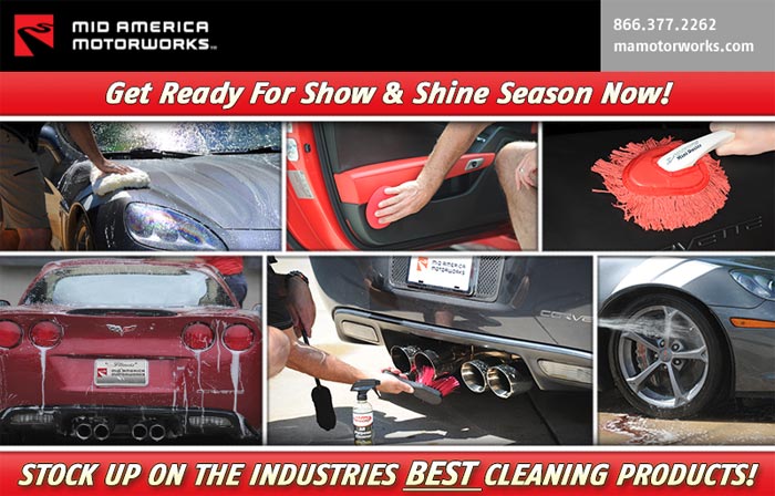 Stock Up on Corvette Cleaning Supplies at Mid America Motorworks
