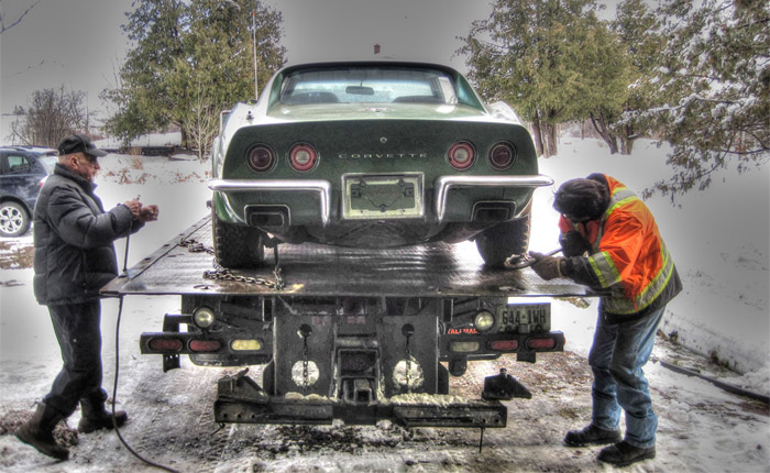 1972 Corvette Coupe with 3,700 Original Miles Uncovered in Canada