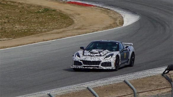 [SPIED] 2018 Corvette ZR1s Spotted on the Track at Leguna Seca