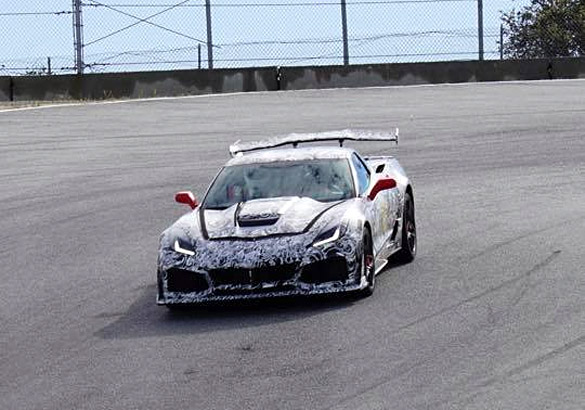 [SPIED] 2018 Corvette ZR1s Spotted on the Track at Leguna Seca
