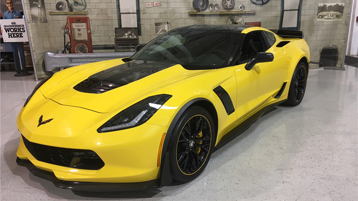 2016 Corvette Z06 VIN 002