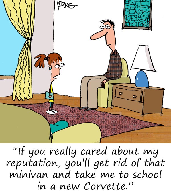 Sunday Morning Corvette Comic: You Don't Want to Hurt Her Self Esteem, Right?