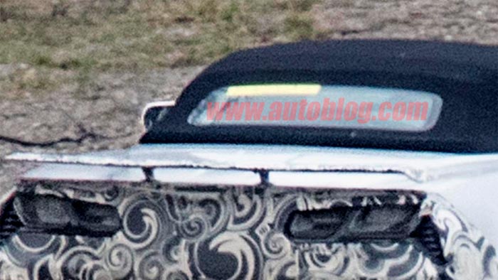 [SPIED] 2018 Corvette ZR1 Convertible Spotted at GM's Milford Proving Grounds
