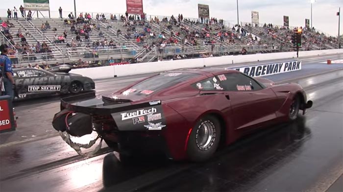 [VIDEO] 4000-hp Corvette Dragster Goes Airborne in Wild Ride