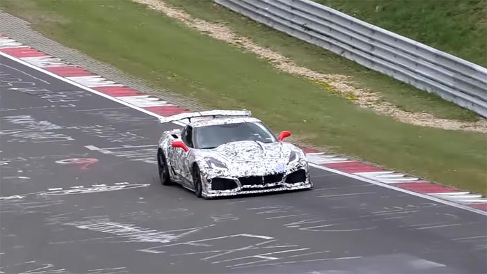 [VIDEO] Sights and Sounds of the 2018 Corvette ZR1s on the Nurburgring