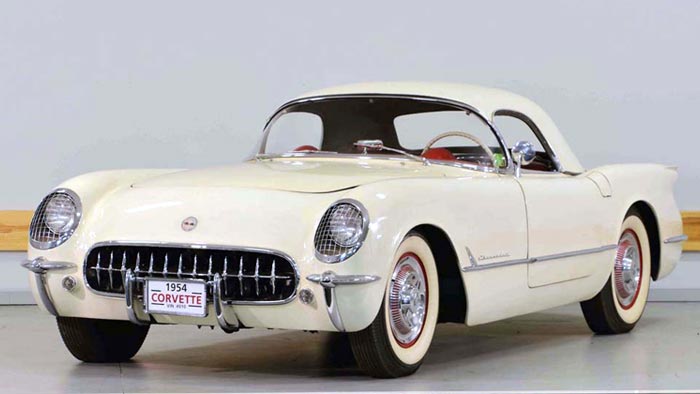 1954 Corvette VIN 010 Headed to Mecum's Indianapolis Auction