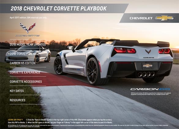 Download the 2018 Corvette Playbook